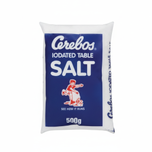 Crebos iodated table salt